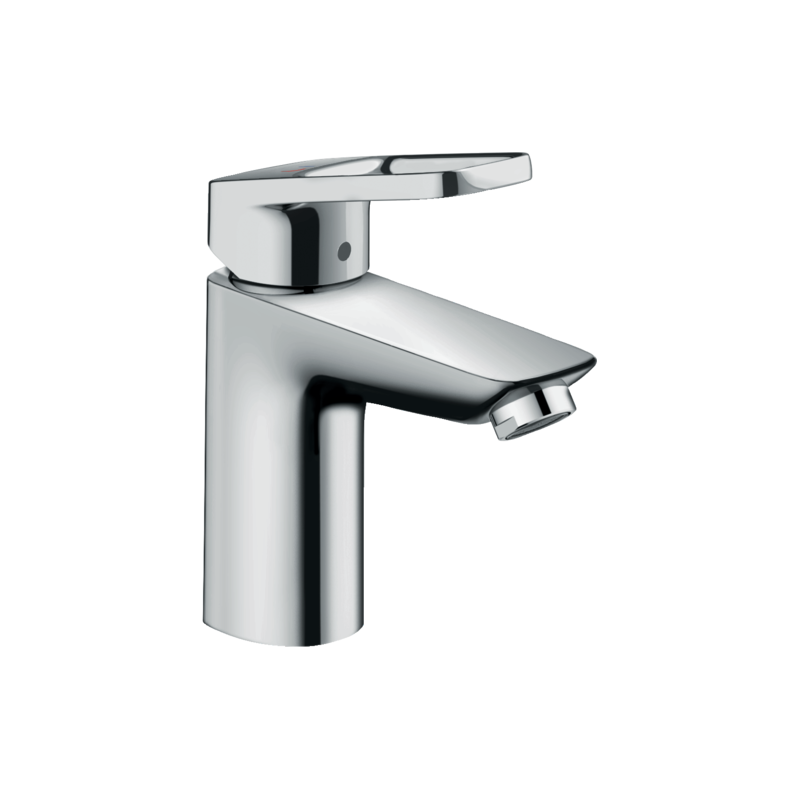 Hansgrohe Mitigeur lavabo 100 Logis Loop Eco CH3 CoolStart synthétique chromé Hansgrohe Kobleo