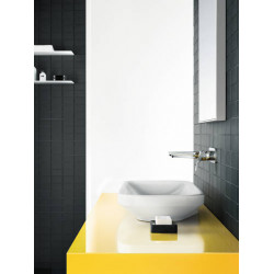 Hansgrohe Mitigeur lavabo Logis encastré mural Bec 195mm bonde à écoulement libr Kobleo
