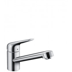 Hansgrohe Mitigeur cuisine 100 Focus M42 CoolStart EcoSmart 1 jet finition chrom Kobleo