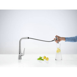 Hansgrohe Mitigeur cuisine 300 Talis Select M51 douchette extractible 1 jet aspe Kobleo