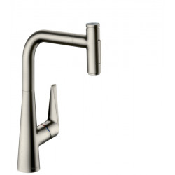 Hansgrohe Mitigeur cuisine 300 Talis Select M51 douchette extractible Stainless  Kobleo