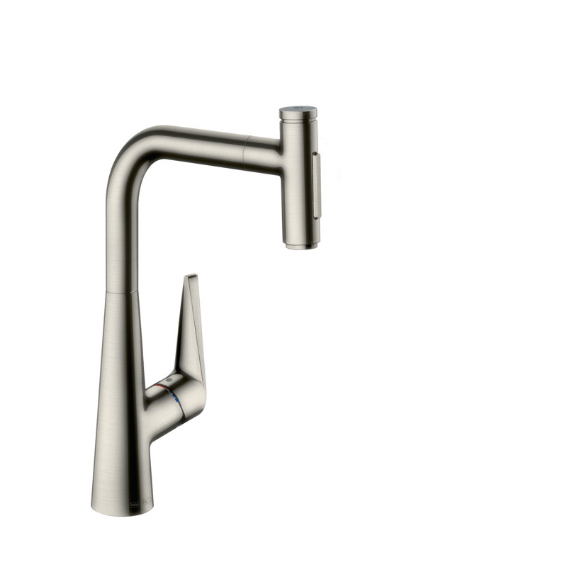 Hansgrohe Mitigeur cuisine 300 Talis Select M51 douchette extractible Stainless  Kobleo