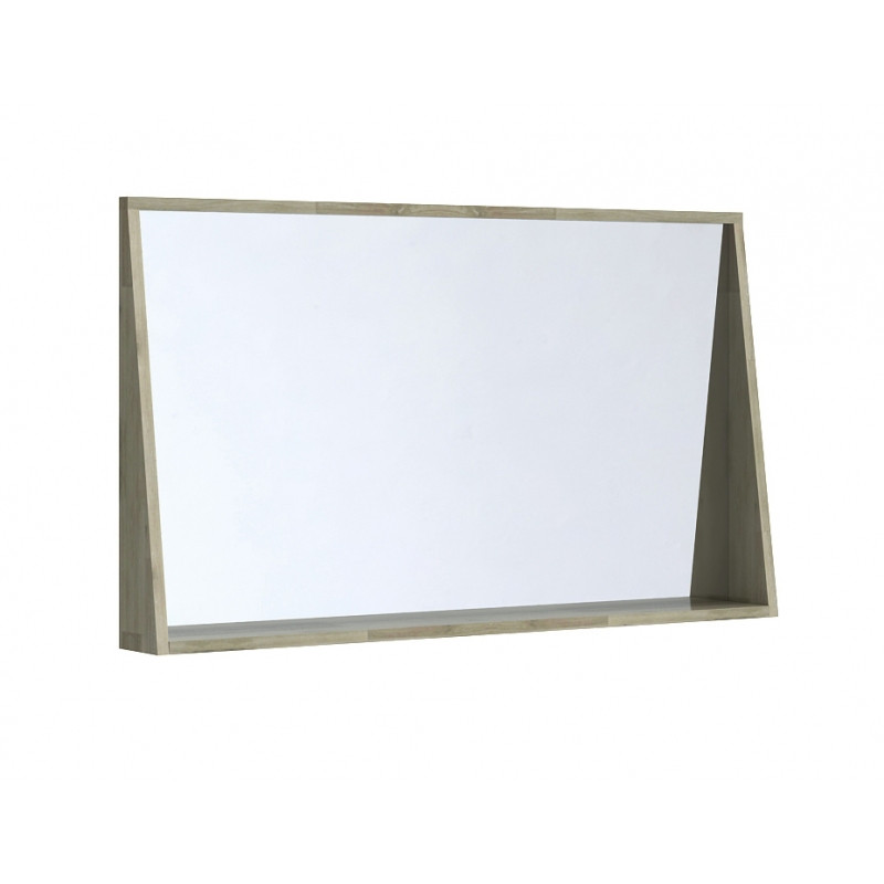 Allibert Miroir cadre avec étagère 120 cm CHELSEA Kobleo