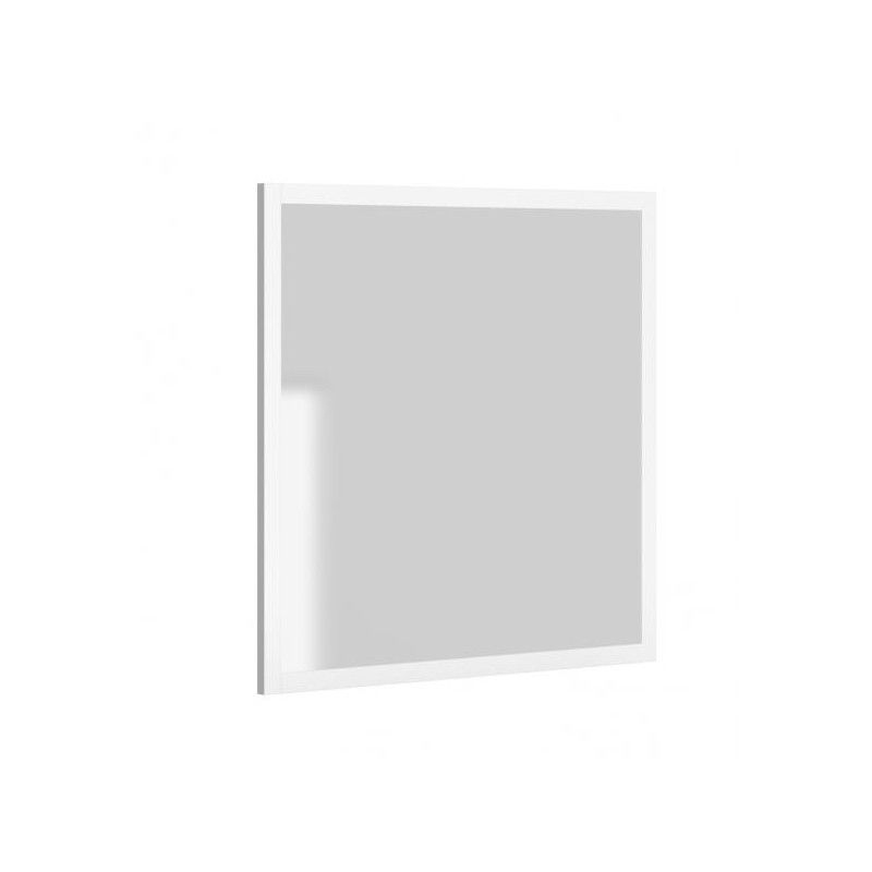 Allibert Miroir cadre bois 80 cm Blanc mat AMERICA Kobleo