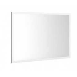 Allibert Miroir cadre bois 120 cm Blanc mat AMERICA Kobleo
