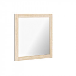 Allibert Miroir cadre 80 cm bois couleur Chêne hamilton CAMBRIDGE Kobleo