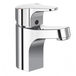 Porcher Mitigeur lavabo ULYSSE avec vidage cartouche CH 2 Diam 38mm bec fixe Kobleo