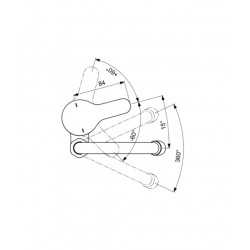 Porcher Mitigeur lavabo Olyos monotrou chromé 47mm sans tirette niVidage bec o Kobleo