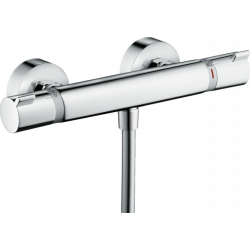 Hansgrohe Mitigeur thermostatique douche Ecostat Comfort C3 finition chromé Hansgrohe Kobleo