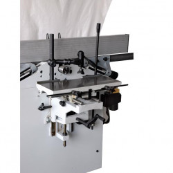 Leman Mortaiseuse en option pour dégauchisseuse raboteuse RAD410T et RAD310T Kobleo