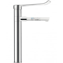 Delabie Mitigeur mécanique d'évier à bec déclipsable BIOCLIP H300 mm 1 bec jet Kobleo Delabie Mitigeur mécanique d'évier à bec déclipsable BIOCLIP H300 mm 1 bec jet Kobleo