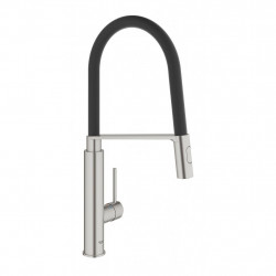 Grohe Mitigeur évier professionnel avec 2 jets Supersteel 31491DC0 Grohe Kobleo