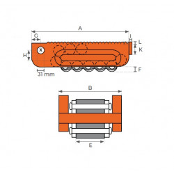 Stockman Rouleur à chenille 60000 kg RS40 Stockman Kobleo Stockman Rouleur à chenille 60000 kg RS40 Stockman Kobleo
