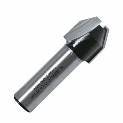 Leman Mèche d'affleureuse combinée D.12 x 13 mm 30° queue 6 mm Kobleo