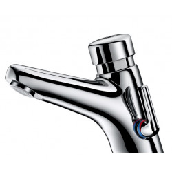 Delabie Mitigeur temporisé de lavabo TEMPOMIX 2 Temporisation ~7 sec F3/8 3 l Kobleo