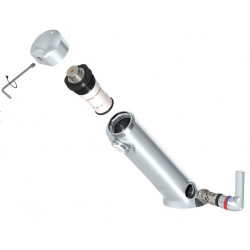 Delabie Mitigeur temporisé de lavabo TEMPOSOFT MIX 2 ~7 sec F3/8 avec robinet Kobleo