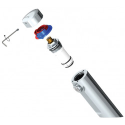 Delabie Mitigeur temporisé de lavabo TEMPOMIX 3 F3/8 temporisé ~7sec robinet  Kobleo