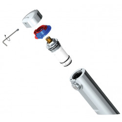 Delabie Mitigeur temporisé de lavabo TEMPOMIX 3 F3/8 Temporisation ~7 sec Kobleo