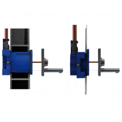 Delabie Mitigeur temporisé de lavabo TEMPOMIX 3 encastré F1/2 Temporisation Delabie Kobleo