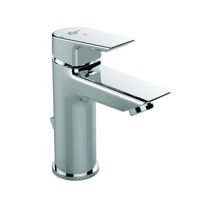 Ideal standard Mitigeur lavabo monotrou Tesi avec vidage chromé 5L/min Kobleo