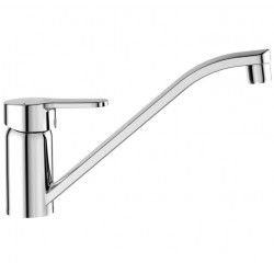 Porcher Mitigeur évier monotrou chromé Diam 40 mm bec orientable Kobleo