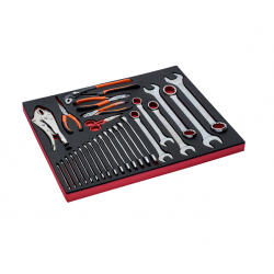 Bahco Module mousse 3/3 Fit&Go avec jeu de pinces et clés 27 pièces FF1A26 Bahco Kobleo