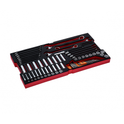 Bahco Module mousse avec jeu de douilles et clés 69 pièces FF2B02 Bahco Kobleo