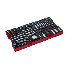 Bahco Module mousse avec jeu de douilles et clés 62 pièces FF2B07 Bahco Kobleo