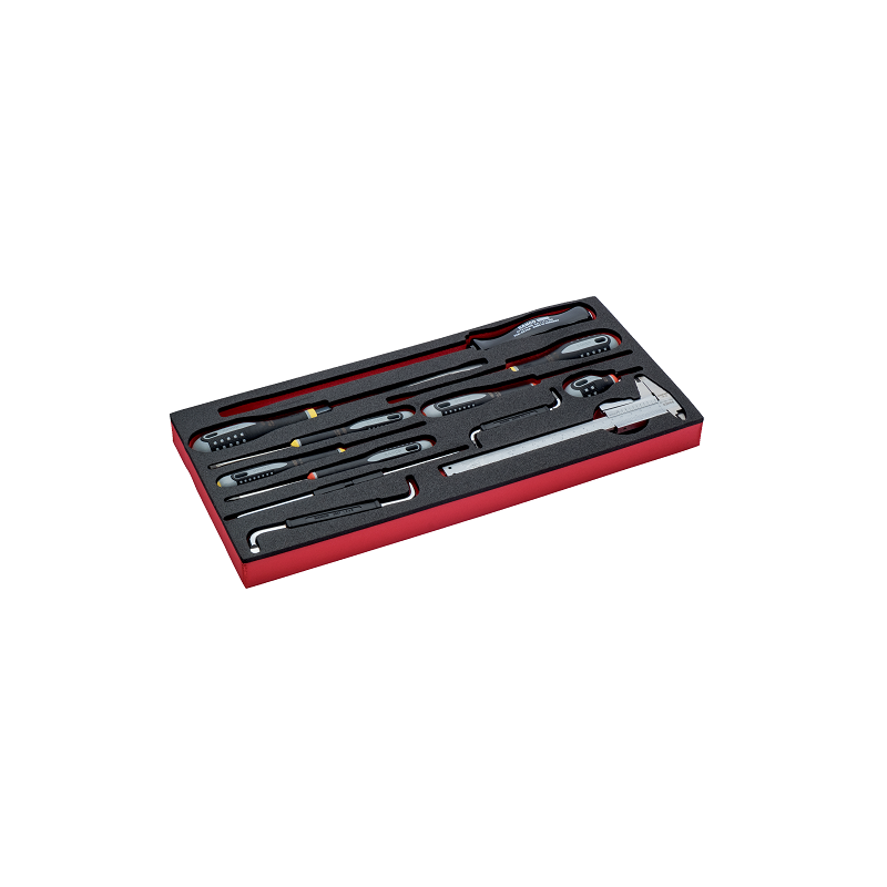 Bahco Module mousse avec jeu d'outils en pouces 13 pièces FF3A02 Bahco Kobleo