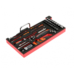 Bahco Module mousse avec jeu d'outils en pouces 98 pièces FF3A05 Bahco Kobleo