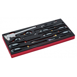 Bahco Module mousse avec jeu de tournevis 15 pièces FF3A06 Bahco Kobleo