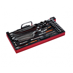 Bahco Module mousse avec jeu d'outils en pouces 77 pièces FF3A14 Bahco Kobleo