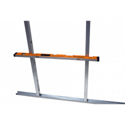 Edma Niveau 90cm 2 fioles à encoches aimantées XL Edma Kobleo