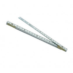 Metrica Mètre 20110 en duraluminium 1m 5 plis Metrica Kobleo