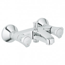 Grohe Mélangeur bain/douche chromé avec raccords Costa L Kobleo