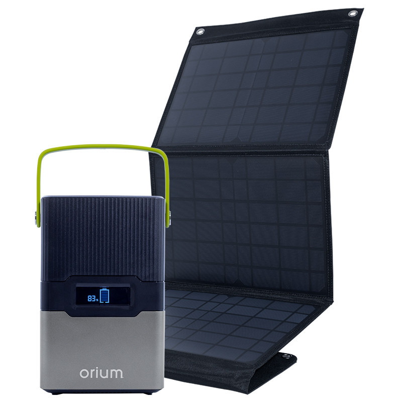 Mundus Pack Station d'énergie portative IZYWATT 250 et panneau solaire 30W Kobleo