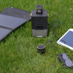 Mundus Pack Station d'énergie portative IZYWATT 250 et panneau solaire 30W Kobleo