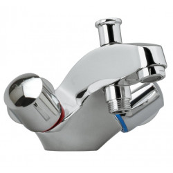 Porcher Mélangeur bain-douche monotrou Ulysse sans ensemble douche têtes 15x21 Porcher Kobleo