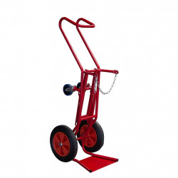 Fimm Diable porte bouteille charge 250 kg béquille escamotable Diam roues P Kobleo
