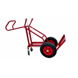 Fimm Diable porte bouteille charge 250 kg béquille escamotable Diam roues P Kobleo Fimm Diable porte bouteille charge 250 kg béquille escamotable Diam roues P Kobleo