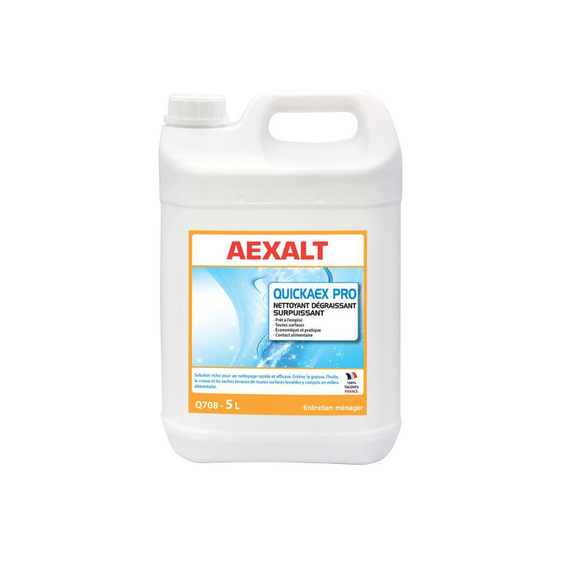 Aexalt Nettoyant dégraissant polyvalent toutes surfaces parfum agrume 5 L QUI Kobleo