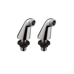 Hansgrohe Paire de colonnettes 1/2 et 3/4 pour mitigeur bain/douche Kobleo