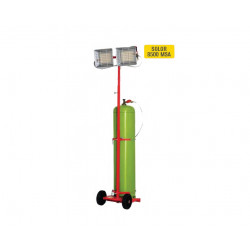 Sovelor Chauffage radiant Solor8500MSA gaz butane ou propane 8400W Sovelor Kobleo