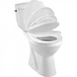 Allibert Pack WC à poser 842 x 683 cm sortie verticale 3/6 L couleur blanc KARM Kobleo