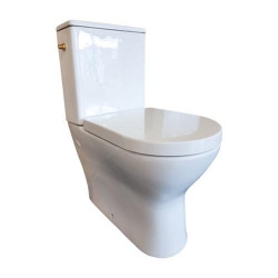 Allibert Pack WC à poser sortie horizontale 3/6 L double chasse couleur blanc K Kobleo