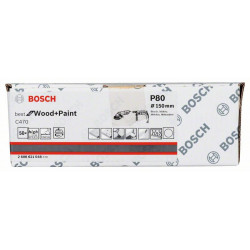 Bosch Pack de 50 disques abrasifs C470 Diam 150mm grain 80 2608621048 Bosch Kobleo