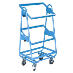 Fimm Servante bacs armature tubulaire seule charge 200 kg plateaux inclinab Kobleo