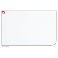 Akw Panneau mural blanc brillant 2420x600mm verti-lock anti-bactérien Kobleo