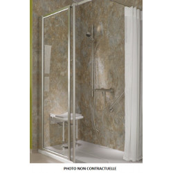 Akw Panneau mural désert 2420x600mm verti-lock anti-bactérien Kobleo Akw Panneau mural désert 2420x600mm verti-lock anti-bactérien Kobleo