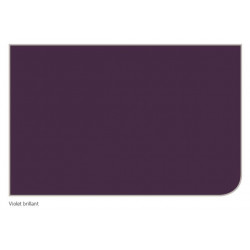 Akw Panneau mural violet brillant 2420x1200mm Kobleo
